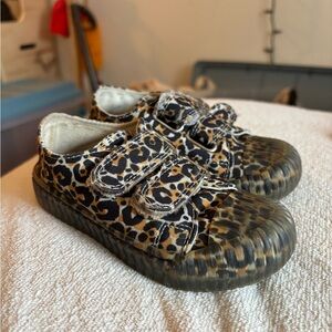Tucker + Tate Leopard Print Kids Sneakers